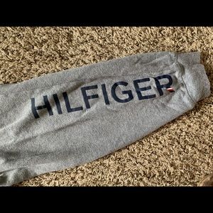 Tommy Hilfiger joggers.